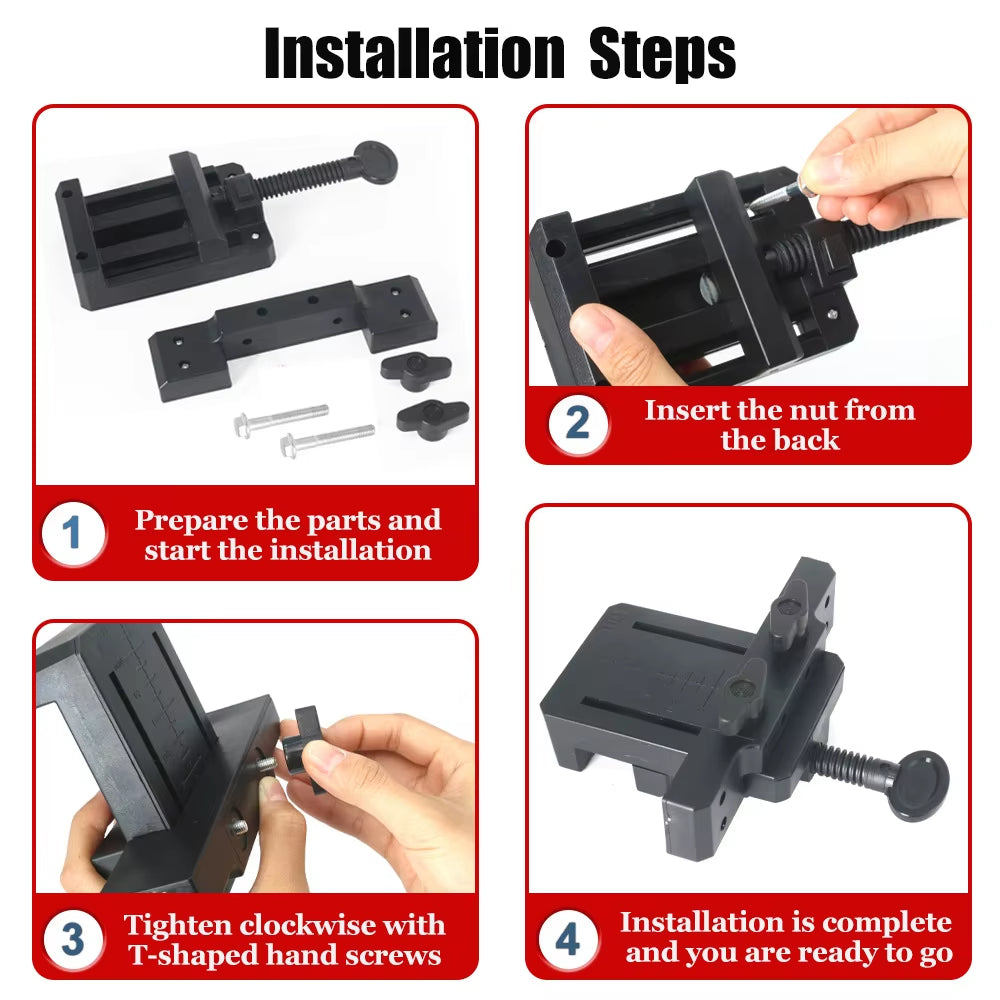 Easy Install Cabinet Door Mounting Jig Cabinets Frame Clamp Household Hidden Door ABS Plastic Mounting Support Woodworking Tools