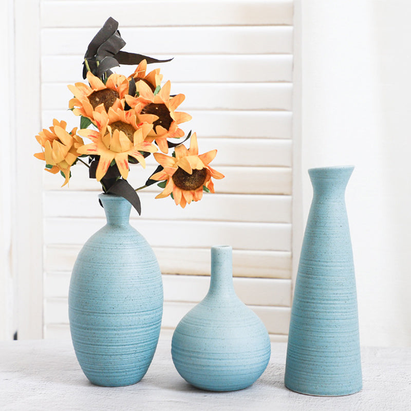 Creative Home Ceramic Crafts Ceramic Vase Desk Hydroponic Vase Decoration Home Decoration Vase