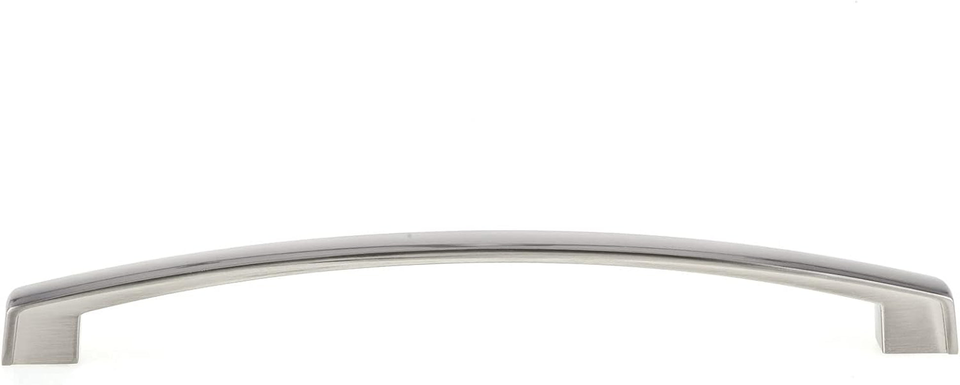 Hardware BP8252192195 Boisbriand Collection 7 9/16-Inch (192 Mm) Center-To-Center Brushed Nickel Transitional Cabinet and Drawer Pull Handle for Kitchen, Bathroom, and Furniture