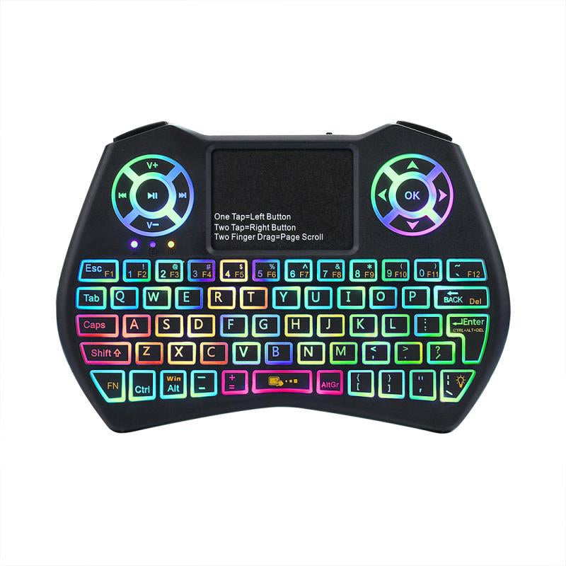 Mini Wireless Keyboard Flying Mouse Keyboard Supports Multi-Language Keyboard