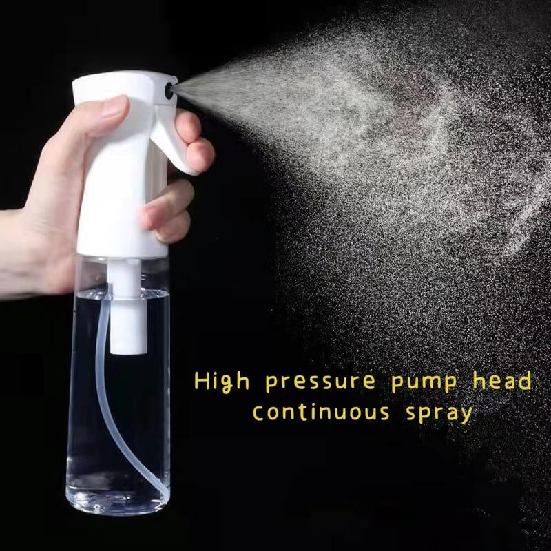 2 Count Sprayer Continuous Hair Water Ultra Fine Spray Bottle Propellant Free for Cleaning, Gardening, 7.04 Oz / 200 Ml Bisphenol Organiser Canister