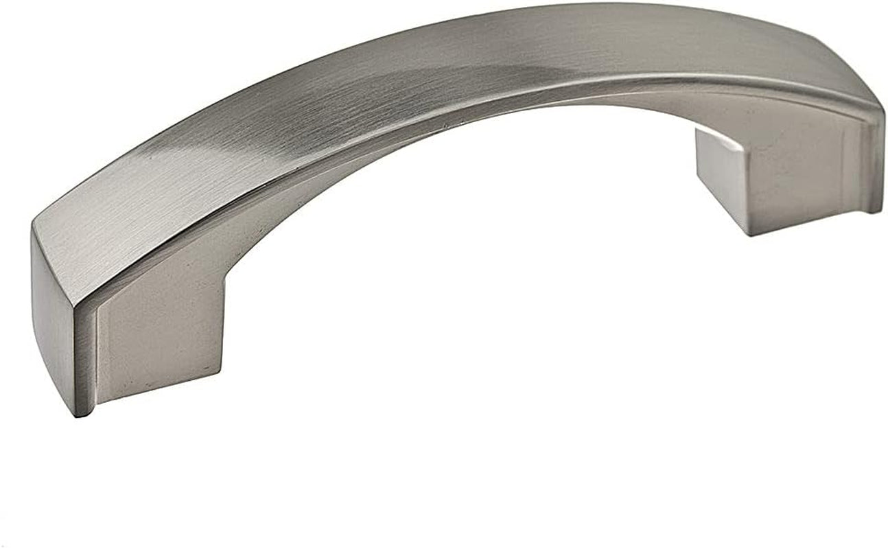 Hardware BP8252192195 Boisbriand Collection 7 9/16-Inch (192 Mm) Center-To-Center Brushed Nickel Transitional Cabinet and Drawer Pull Handle for Kitchen, Bathroom, and Furniture