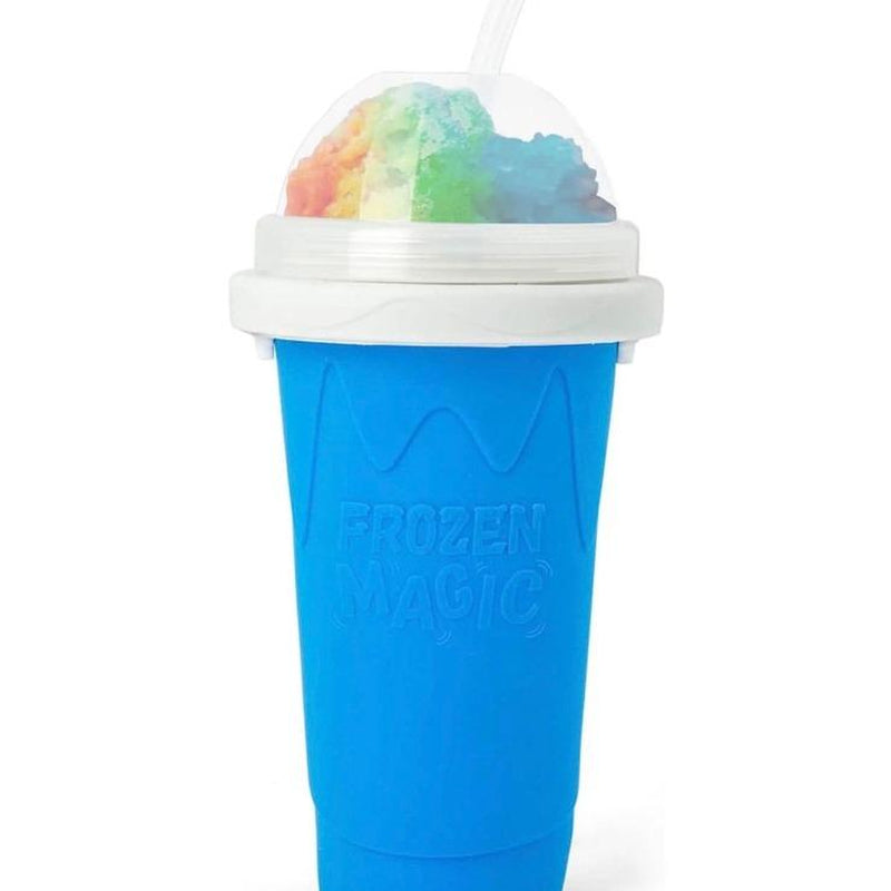 Cup Slushie Cup Makermilk Cola Juice Squeeze Cup Frozenmagic Quick Freeze Cup Cooling Cupsmoothies Cup with Lids and Strawsfor All Age Chill Tray Souper Cubes