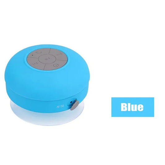 Bluetooth Speaker Portable Waterproof Wireless Handsfree Speakers, for Showers, Bathroom, Pool, Car, Beach & Outdo BTS-06