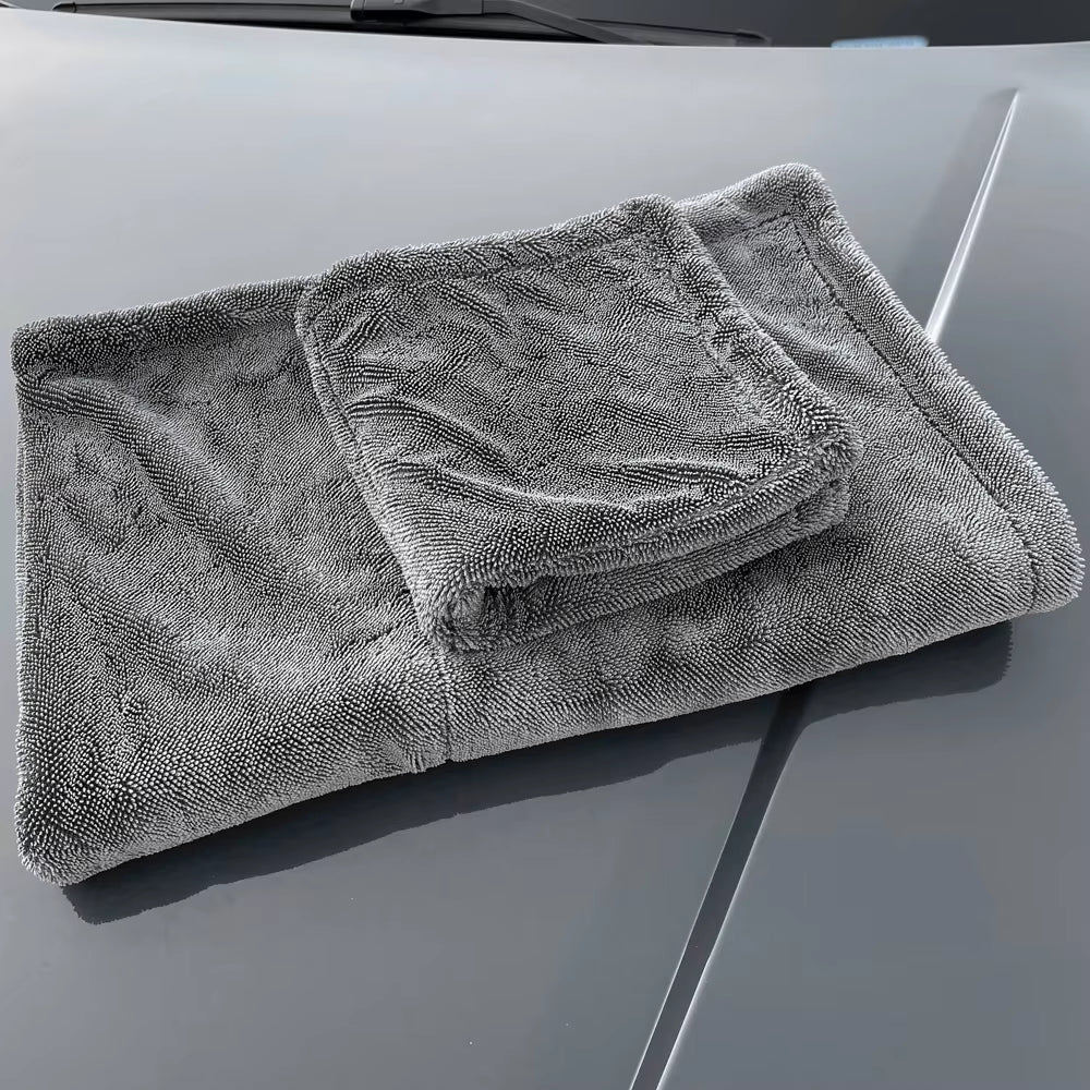 1200GSM Microfiber Twist Drying Towel Professional Super Soft Car Cleaning Drying Cloth Towels for Auto Detailing