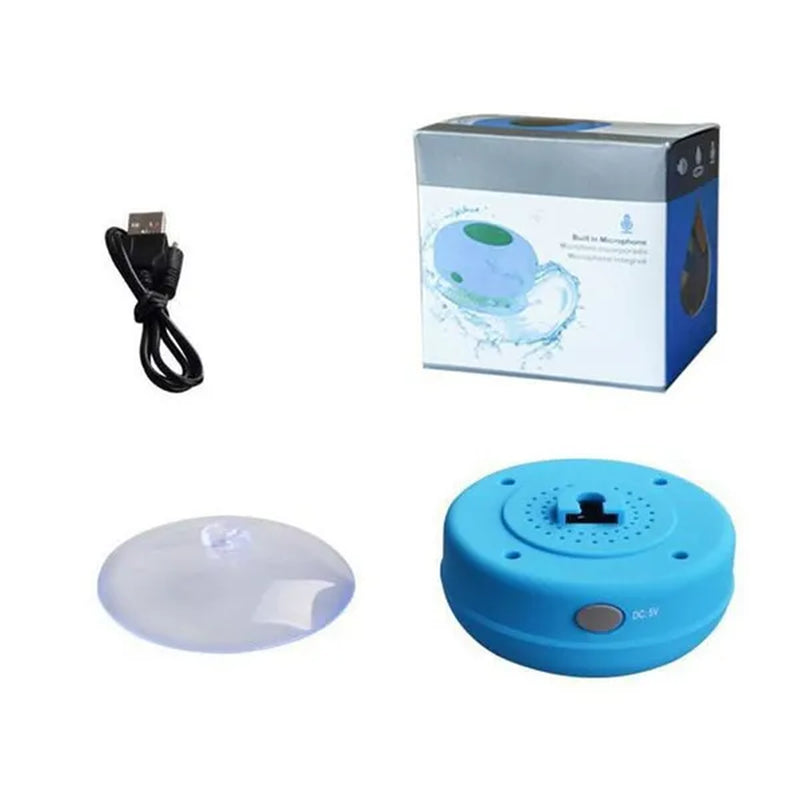 Bluetooth Speaker Portable Waterproof Wireless Handsfree Speakers, for Showers, Bathroom, Pool, Car, Beach & Outdo BTS-06