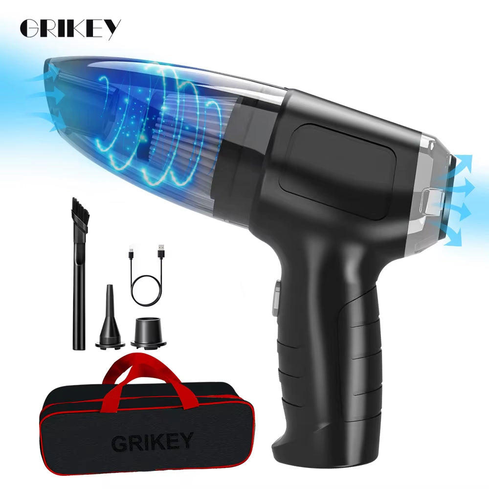 2 in 1 Rechargeable Blower Car Wireless Cleaner for Car Desk Vacuum Cleaner Air Duster Mini Vacuum Cleaner Wireless Cleaner