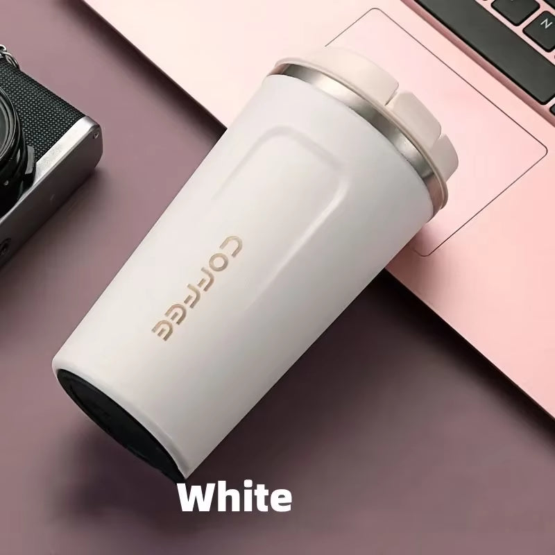 380/510ML Stainless Steel Thermal Mug Thermo for Coffee Water Bottle Leakproof Travel Drinkware Travel Thermal Mug