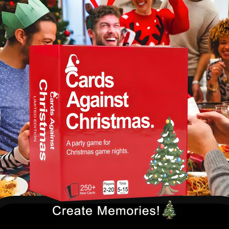 Cards against Christmas - Limited Edition Party Game for Christmas Game Nights Family Card