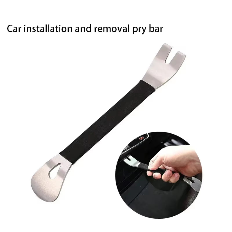 1Pc Car Installation Tool for Dismantling Navigation, Sound Insulation, Instrument Panel Foot Pad Trims, Prying Door Panel Drive