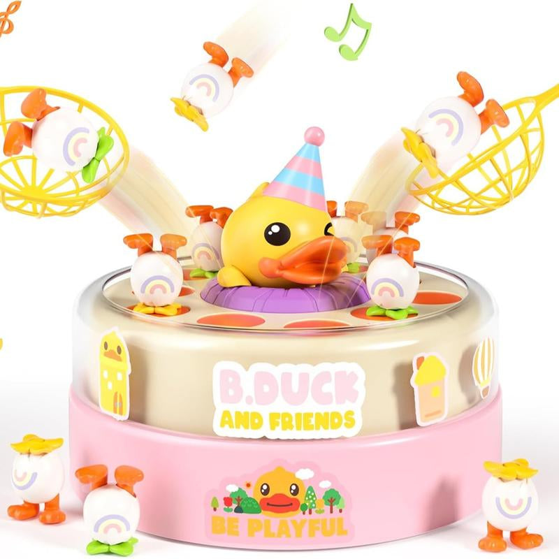 B.Duck Games, Bounce and Catch Duck Board Games,Duck Game Toys for Birthday Easter Gifts