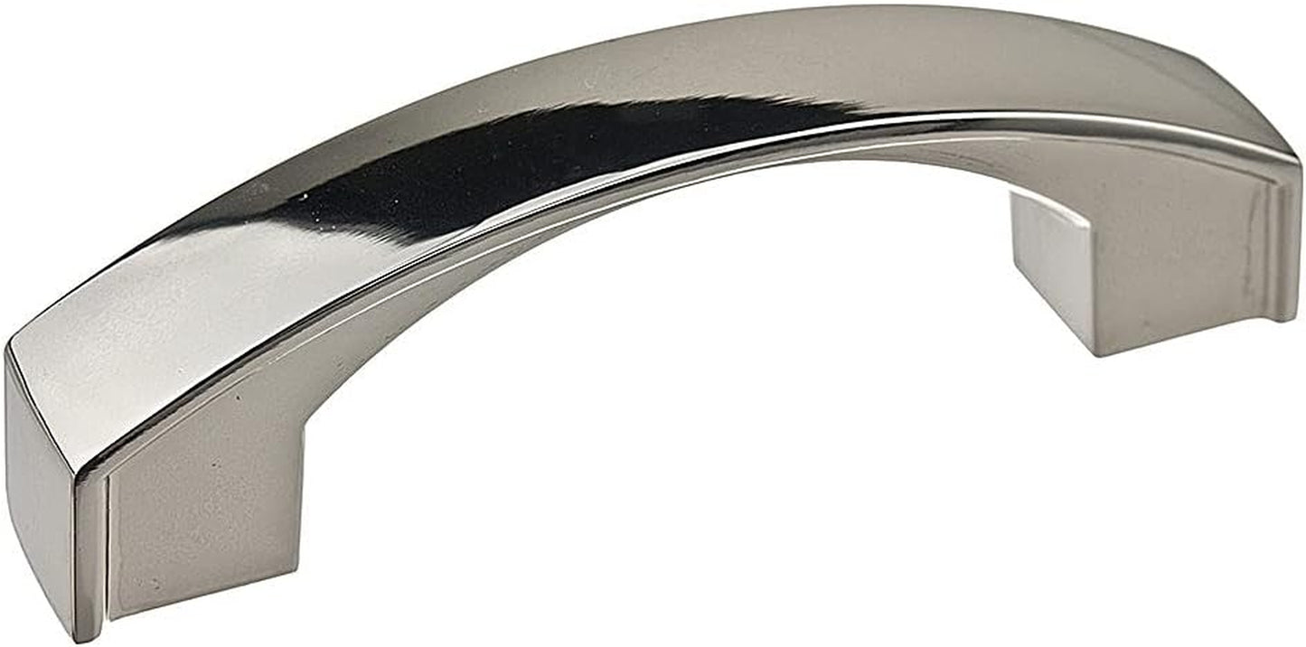 Hardware BP8252192195 Boisbriand Collection 7 9/16-Inch (192 Mm) Center-To-Center Brushed Nickel Transitional Cabinet and Drawer Pull Handle for Kitchen, Bathroom, and Furniture