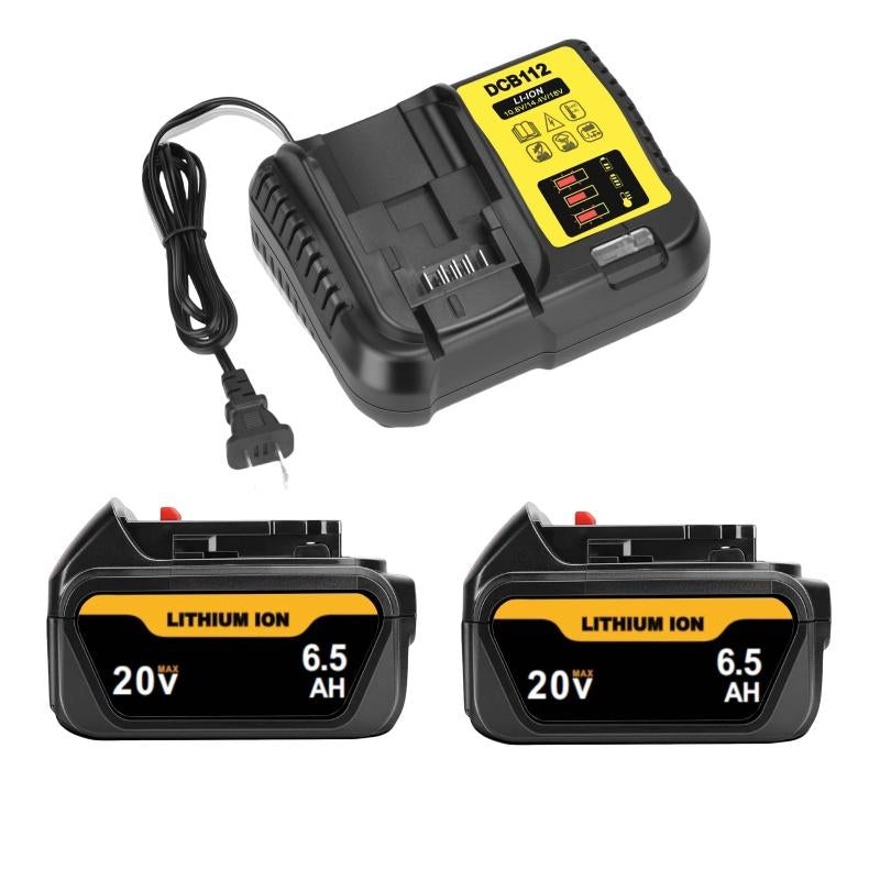 20V Charger Replace for Dewalt 20V Max Battery Charger DCB115 101 105 107, Compatible for De Walt 20V/60V MAX Battery