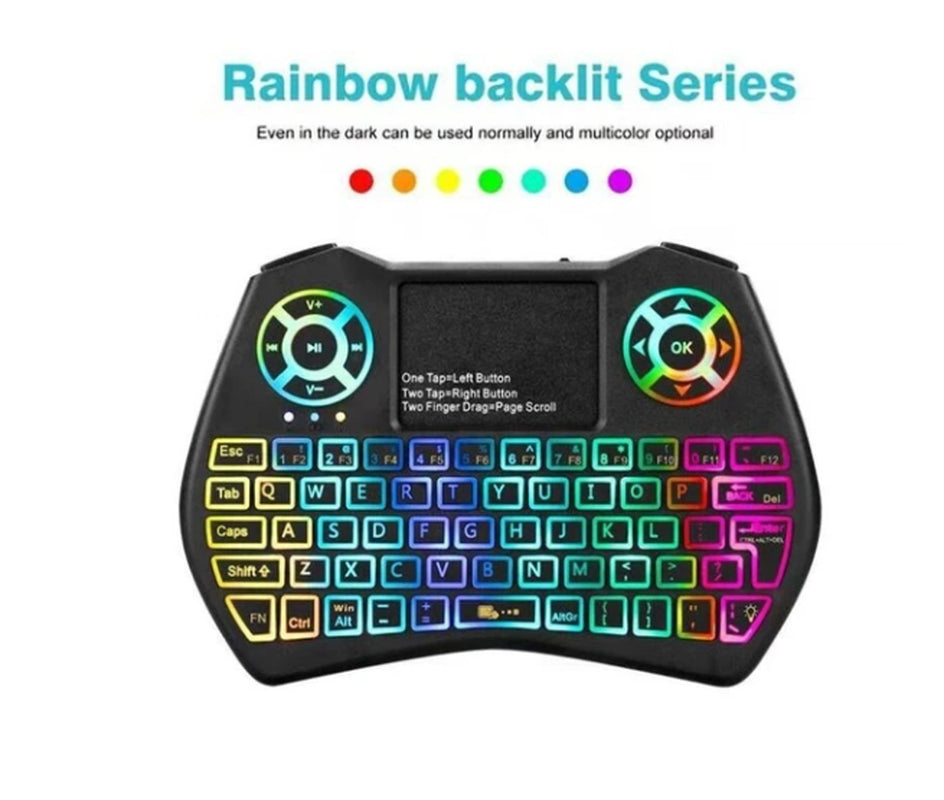 Mini Wireless Keyboard Flying Mouse Keyboard Supports Multi-Language Keyboard