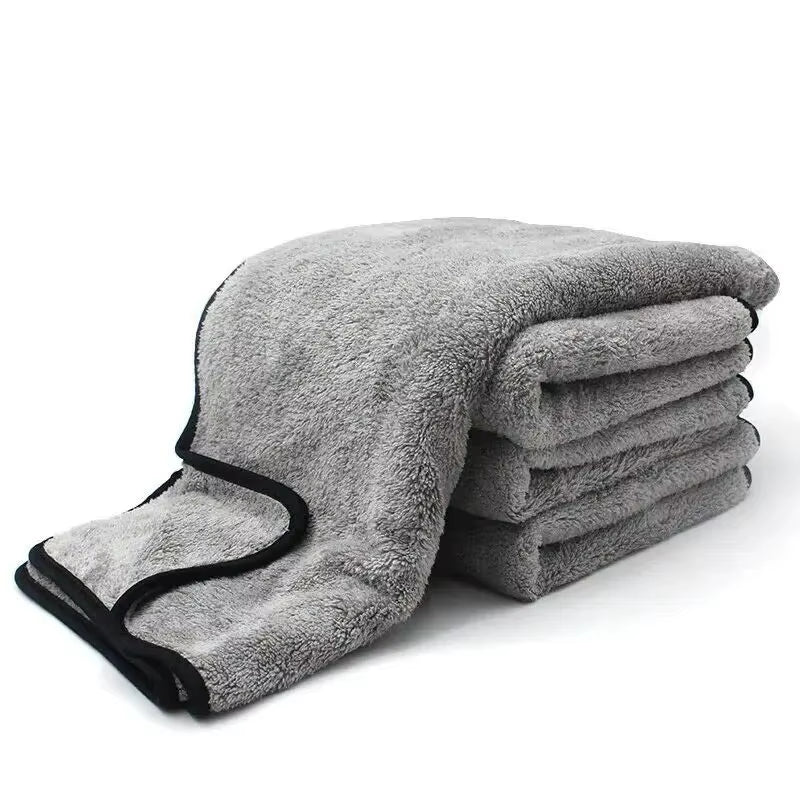 Microfiber Towel 75*35Cm Car Wash Cloth Auto Cleaning Door Window Care Thick Strong Water Absorption Dry Cloth for Car Detailing