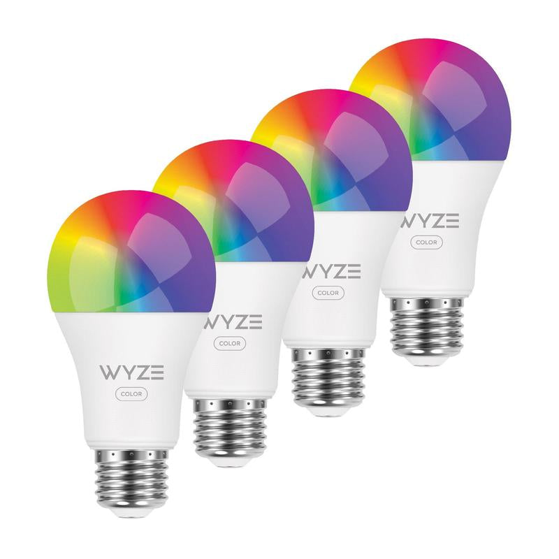 Wyze Bulb Color — Energy Efficient Smart Bulb, 16 Million Colors & Tunable White, Super Bright & Super Dimmable, Alexa & Google Assistant