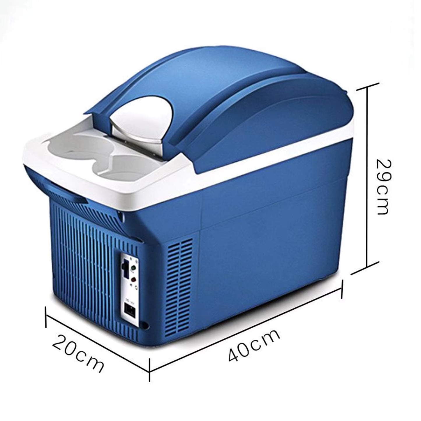 8L Portable 12V Car Freezer Fridge Cooler Outdoor Heating Ice Refrigerator