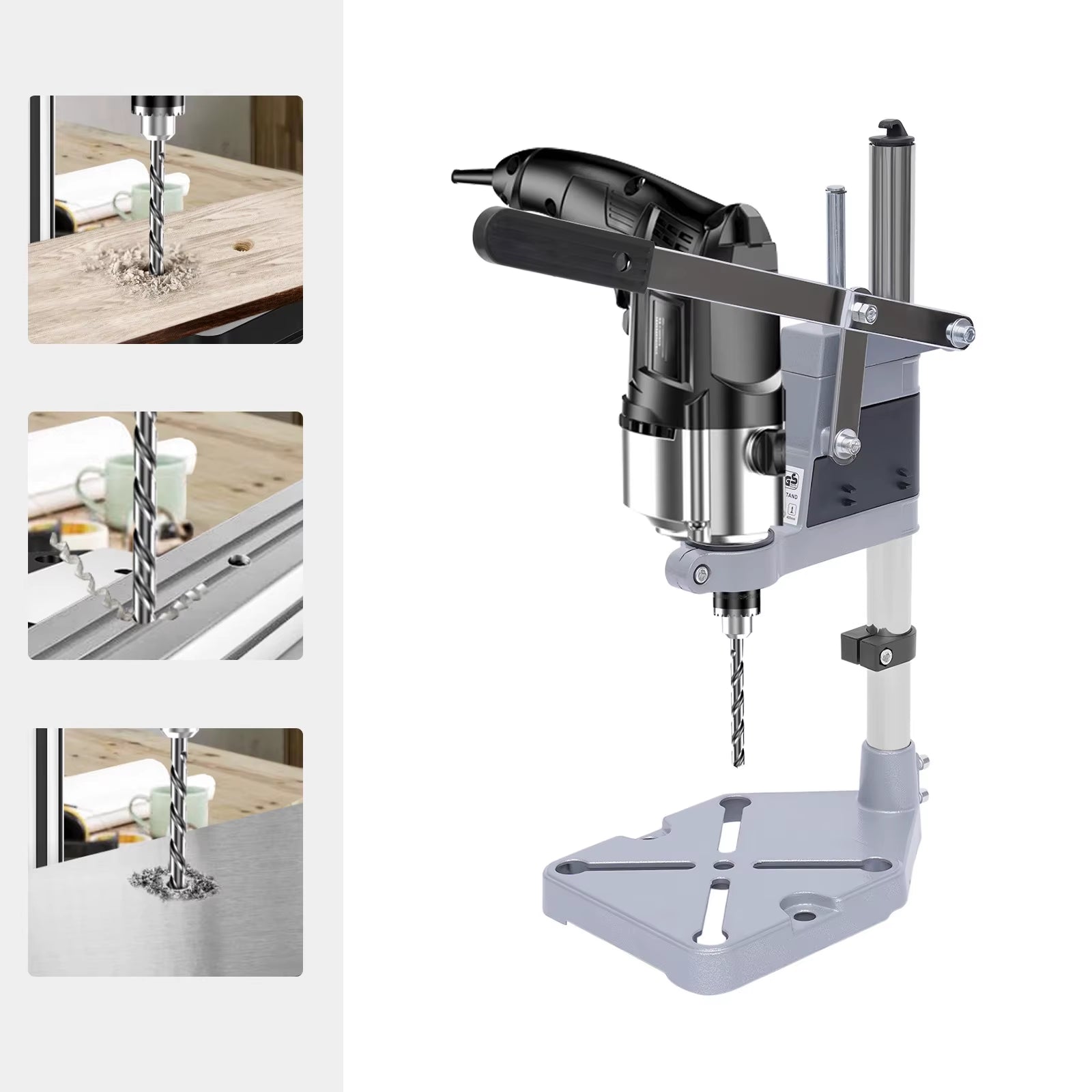 Floor Drill Press Stand Table for Drill Workbench Repair Tool Clamp for Drilling Collet,Drill Press Table