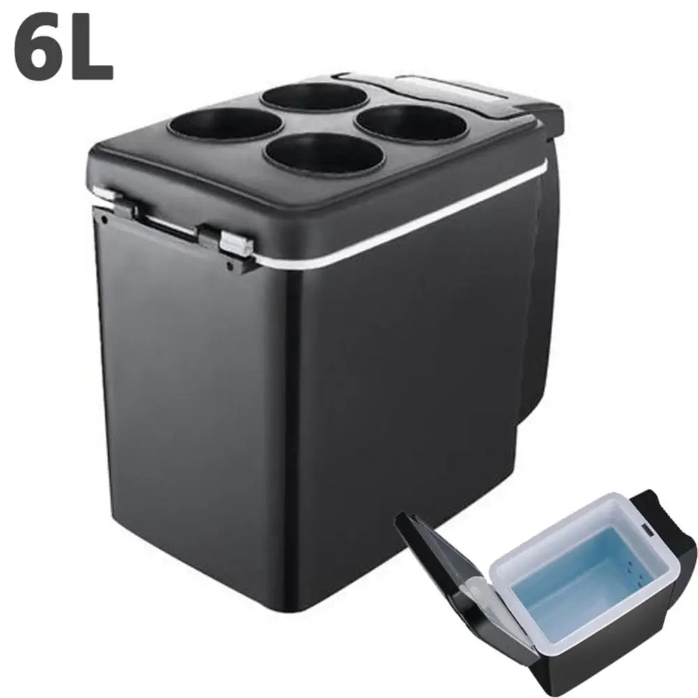 Car Refrigerator 12V 6L Fast Cooling Thermoelectric Car Cooler for Beer Mini Car Freezer Cooler Warmer Electric Fridge Portable