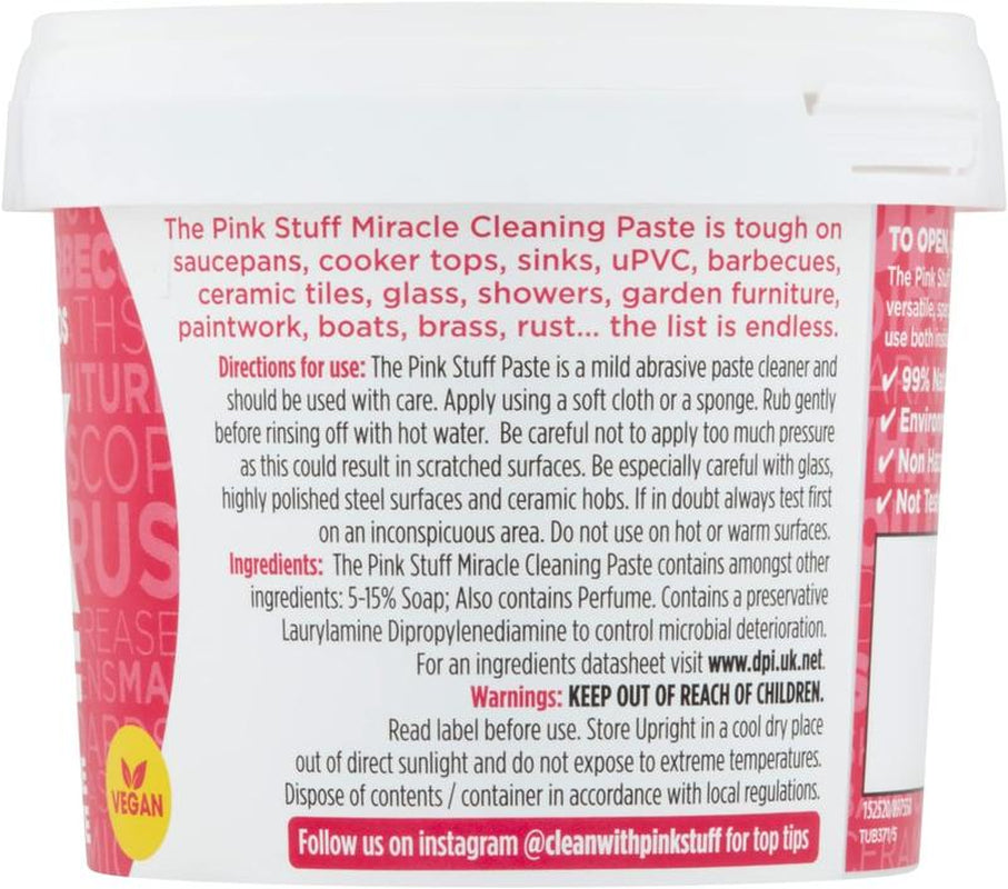 The Miracle Pink Stuff All Purpose Cleaning Paste Household