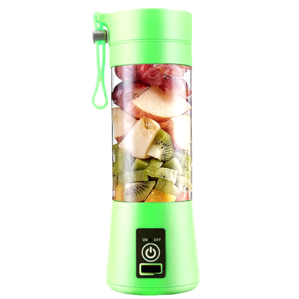 500Ml 4 Blades Mini Portable Electric Fruit Juicer USB Rechargeable Smoothie Maker Blender Machine Sports Bottle Juicing Cup