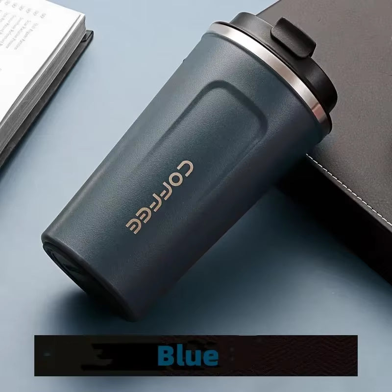 380/510ML Stainless Steel Thermal Mug Thermo for Coffee Water Bottle Leakproof Travel Drinkware Travel Thermal Mug